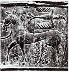 Konj, izumrla vrsta Krakega konja in pti kot simbol prednikov